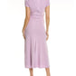 Cinq à Sept Janis Short Sleeve Dress in Pale Iris