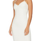 LIKELY Hirsch Chain Link Strap Mermaid Dress in White , Size 6