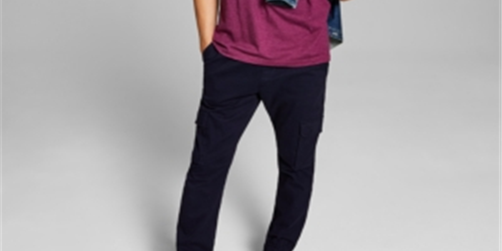 And Now This Men's Basic T-Shirt Red Size Large