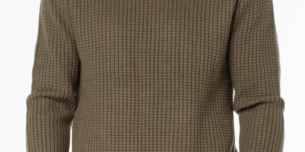 Sanctuary Men's Crewneck Sweater Green Size Medium