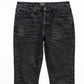 Earnest Sewn Men's Bryan Slouchy Slim Denim Jeans Black