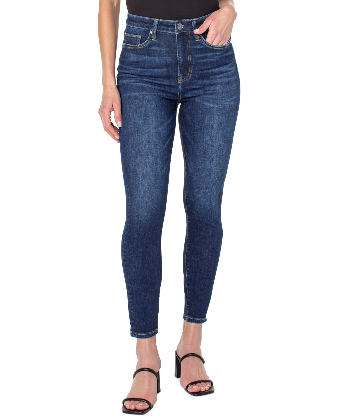 Earnest Sewn Women's High Rise Skinny Jeans Blue Size 25