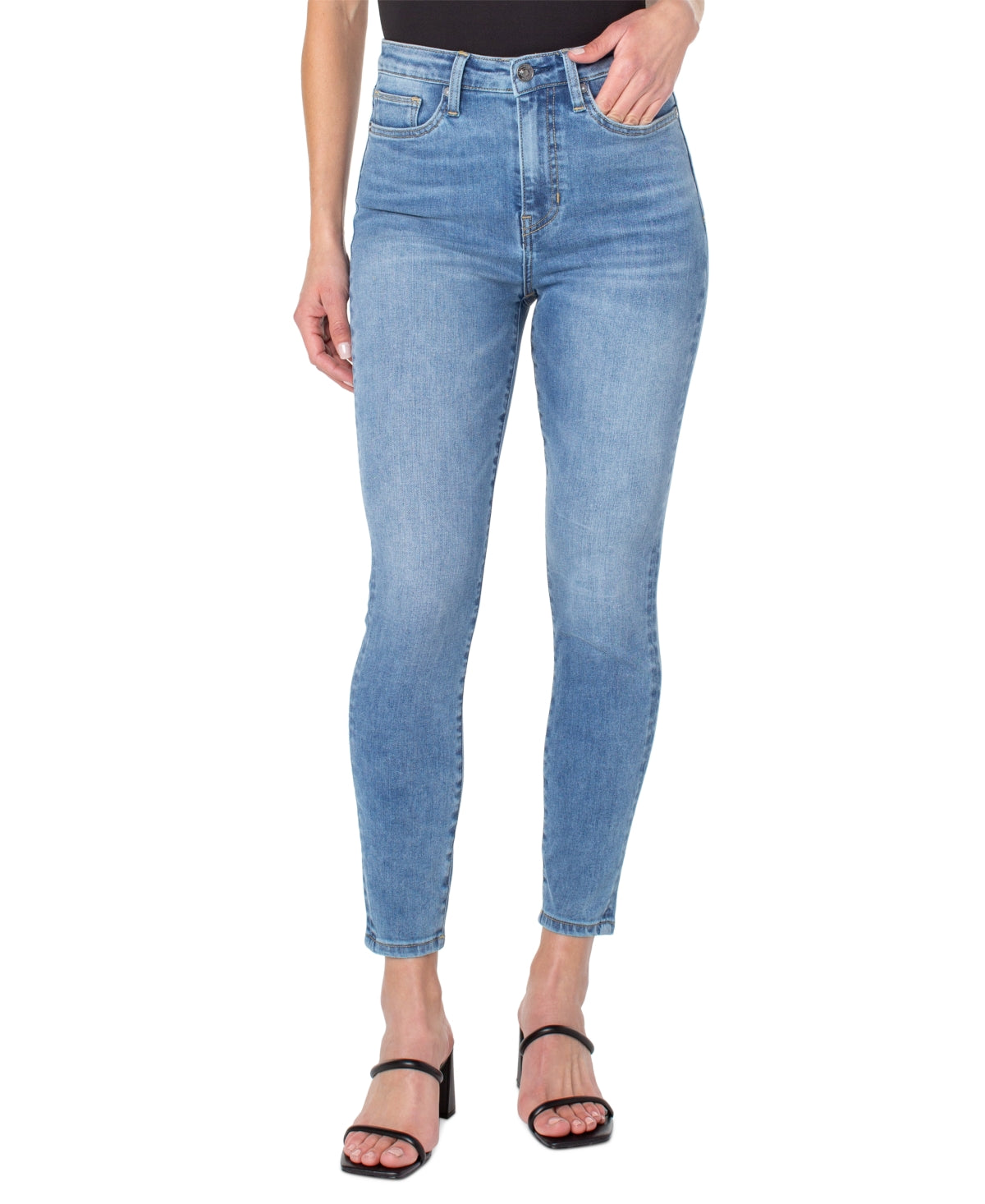Earnest Sewn Women's High Rise Skinny Jeans Blue Size 30