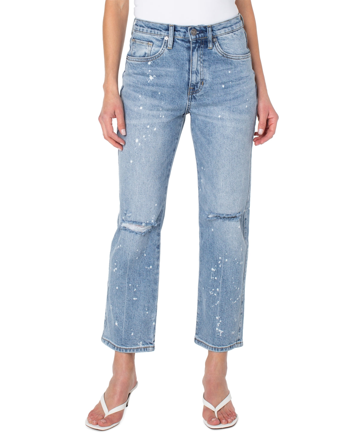 Earnest Sewn Women's High Rise Ankle Jeans Blue Size 30
