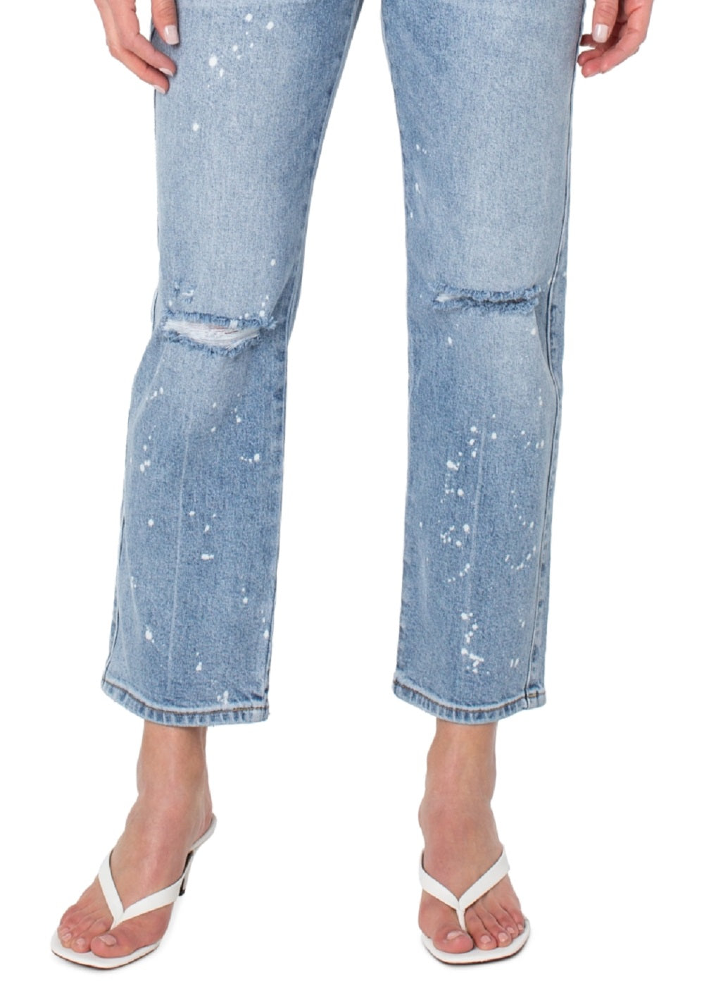 Earnest Sewn Women's High Rise Ankle Jeans Blue Size 30