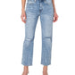 Earnest Sewn Women's High Rise Ankle Jeans Blue Size 34