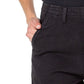 Earnest Sewn Women's Distressed Twill Denim Shorts Black Size 26
