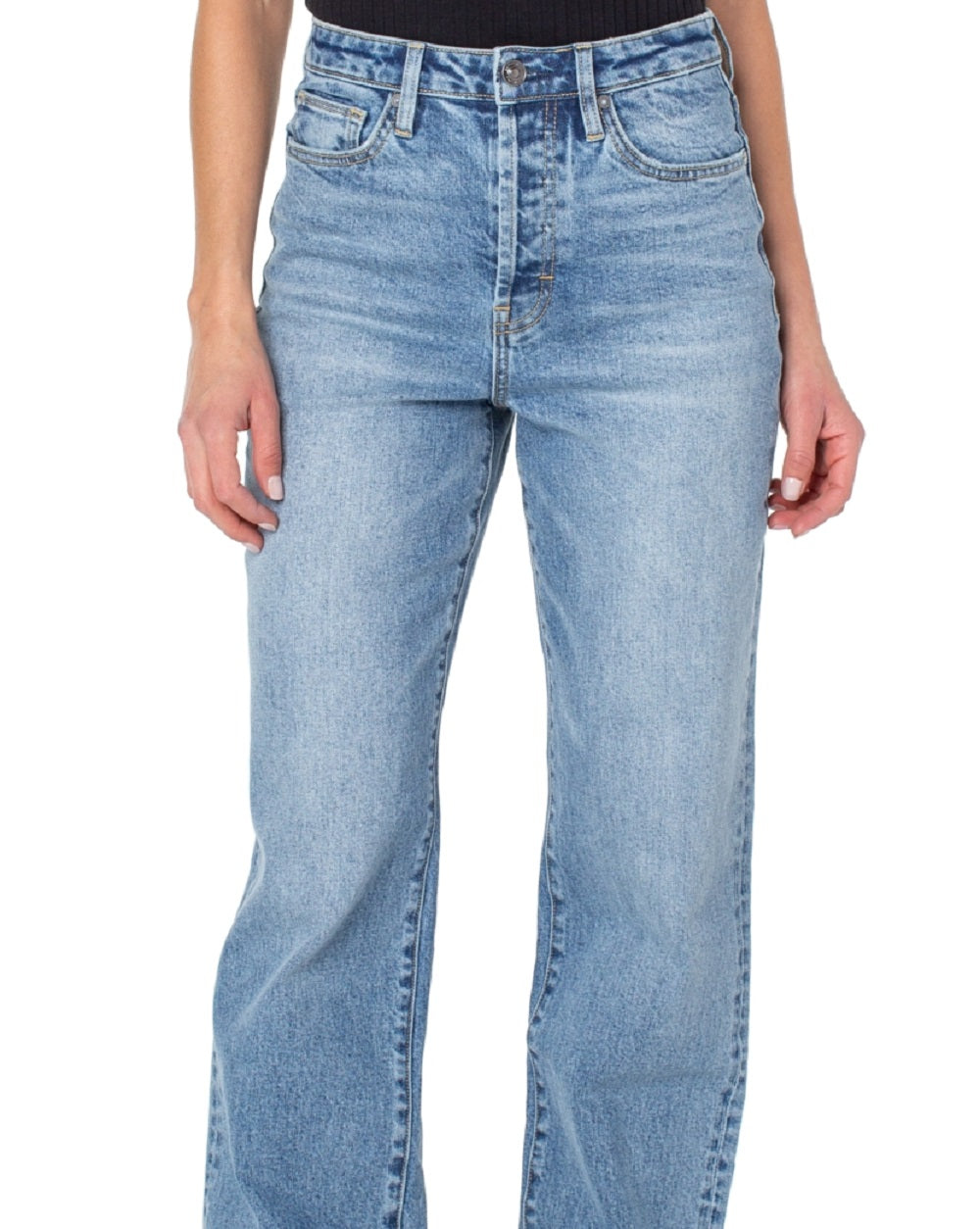 Earnest Sewn Women's Parker 90S Full Length Denim Jeans Blue Size 25