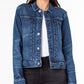 Earnest Sewn Women's Denim Jacket Blue Size Large