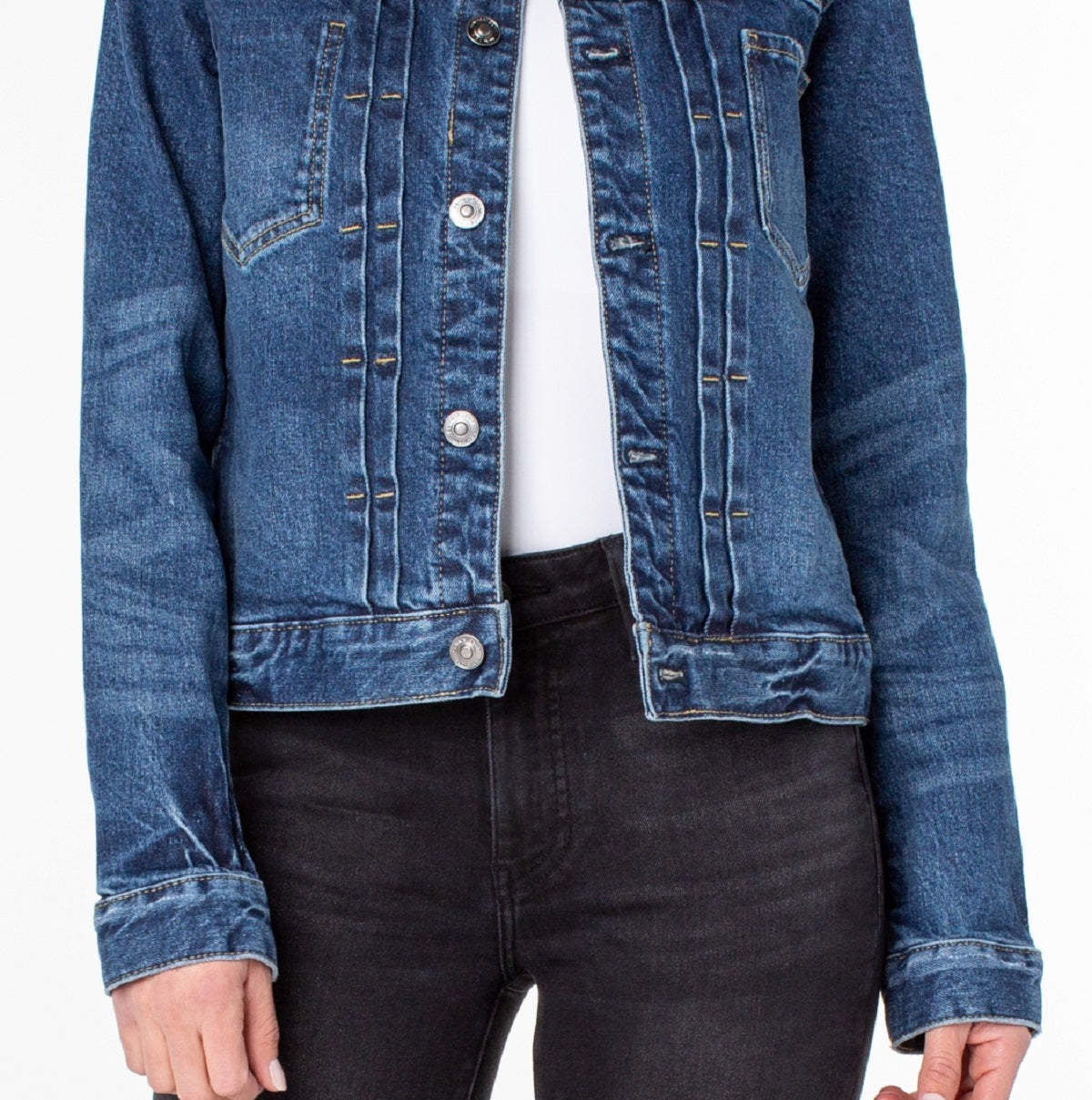 Earnest Sewn Women's Denim Jacket Blue Size X-Large