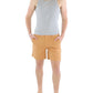 And Now This Men's Chino Mid Rise Shorts Brown Size 38