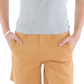 And Now This Men's Chino Mid Rise Shorts Brown Size 38