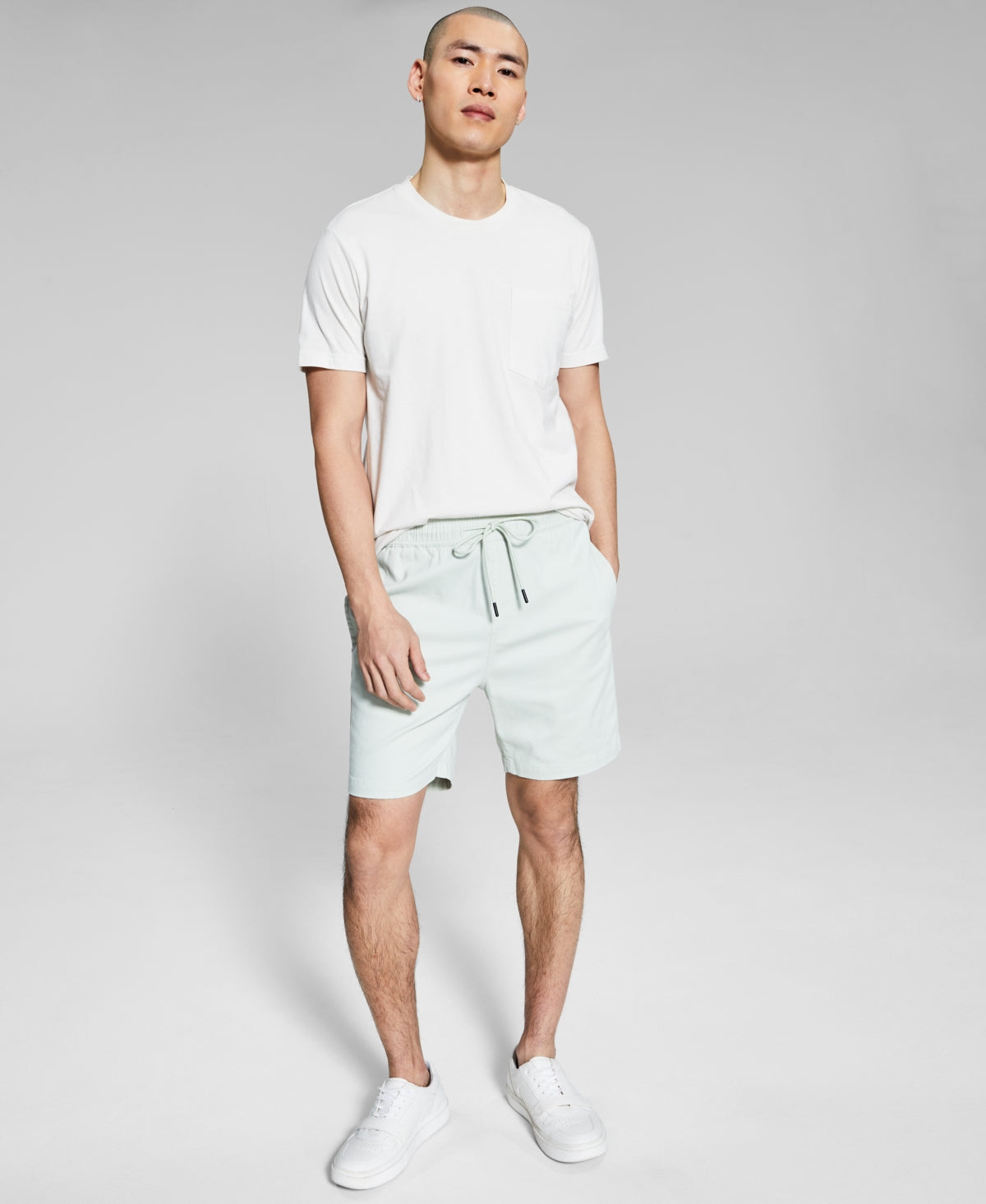 And Now This Men's Brushed Twill Everyday Short Green Size XX-Large