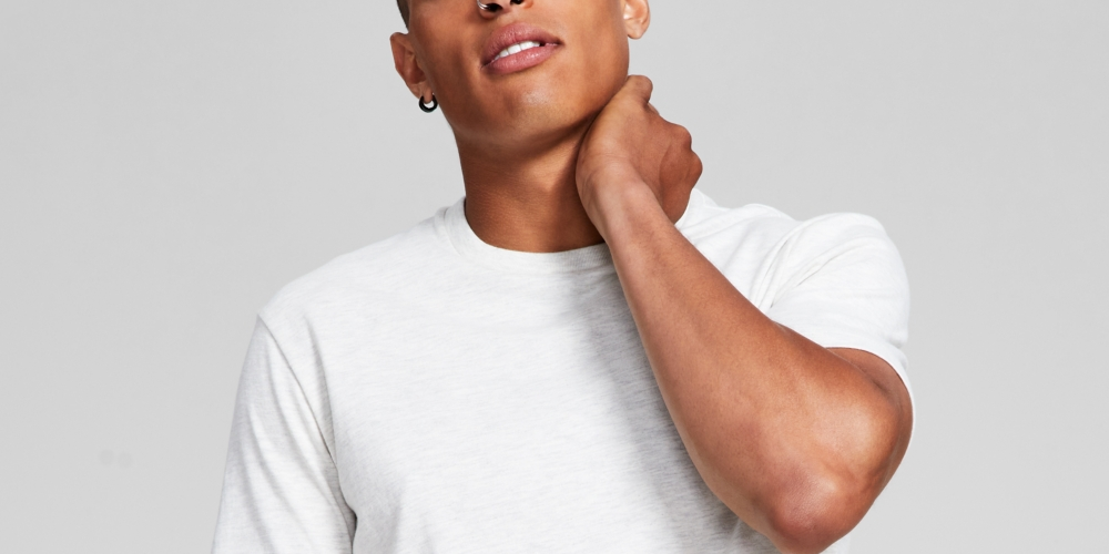 And Now This Men's Basic T-Shirt White Size Small