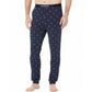 Lacoste Men's Jersey Pajama Pants Blue Size Large