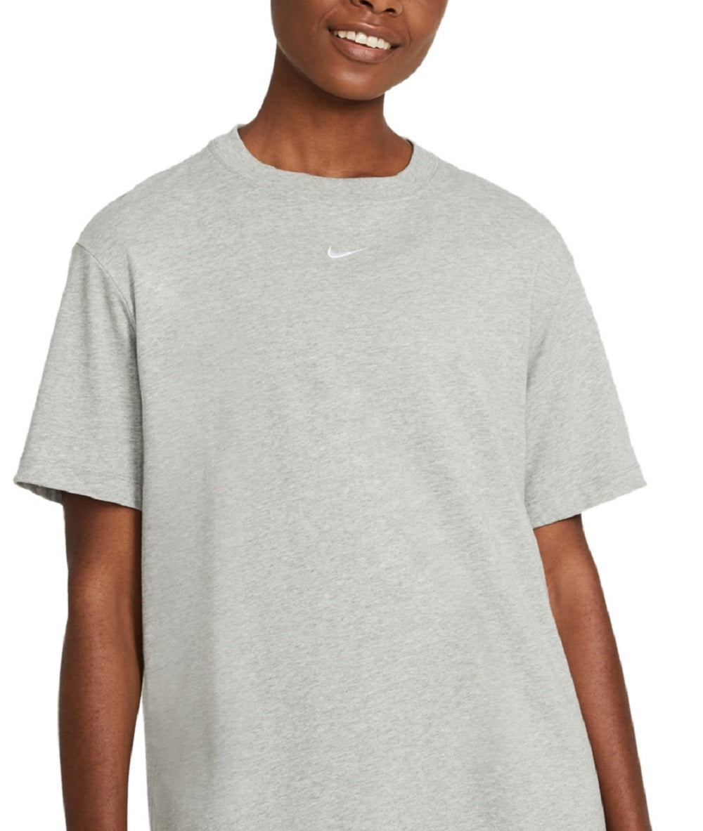Nike Women's Oversized Essential Top Gray Size Medium