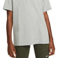 Nike Women's Oversized Essential Top Gray Size Medium