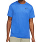 Nike Men's Hyperdry Training T-Shirt Blue Size XX-Large