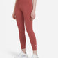 Nike Women's Sportswear Essential Midrise Ankle Leggings Pink Size Medium