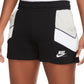 Nike Women's Colorblocked Pull On Shorts Black Size Medium