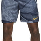 Nike Men's Printed Training Shorts Blue Size X-Large