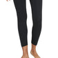 Nike Women's Crochet Trimmed 7/8 High Waist Yoga Tights Black Size Small