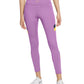 Nike Women's One Clbk Stp 7-8 T Pant Purple Size 1X