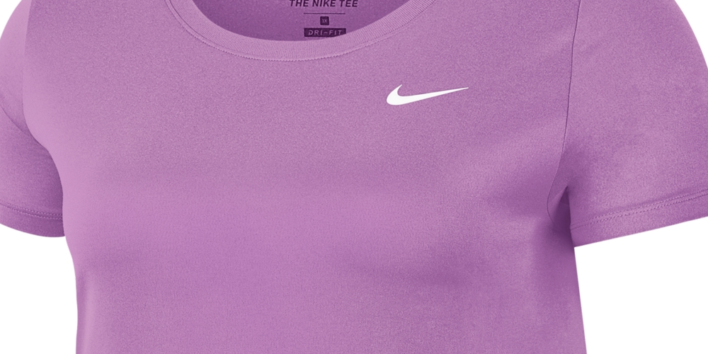Nike Women's Dry Legend Training Top Purple Size 2X