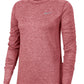 Nike Women's Element Dri Fit T Shirt Pink Size Large