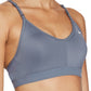 Nike Women's Indy V Neck Low Impact Sports Bra Blue Size X-Small