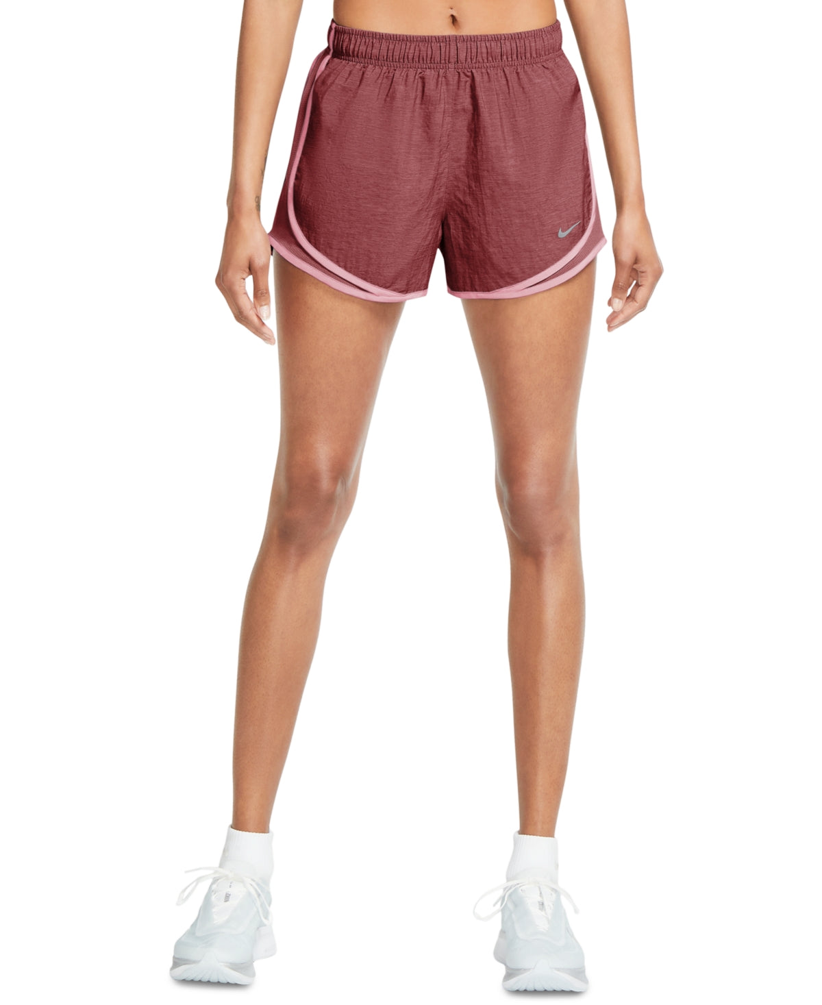 Nike Women's Tempo Dry Core Running Shorts Pink Size Large