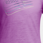 Nike Women's Sportswear Cotton Logo T-Shirt Purple Size Medium