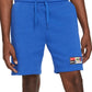 Nike Men's Joga Bonito Drawstring Logo Graphic Classic Fit Fleece Shorts Blue Size XX-Large