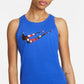 Nike Women's Logo Graphic Tank Top Game Royal Size XS