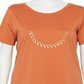 Nike Women's Sportswear Icon Clash Graphic Tee Orange Size 2X
