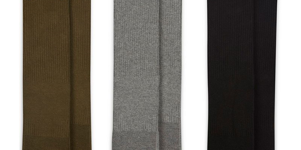 Nike Men's Everyday Plus 3 pack Dri FIT Cushion Crew Training Socks Brown Size 8-12