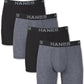 Hanes Men's 4 Pk Ultimate Comfort Flex Fit Ultra Soft Boxer Briefs Black Size X-Large
