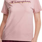Champion Women's The Classic T-Shirt Pink Size XX-Large