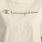 Champion Women's Logo Cropped T-Shirt Brown Size Large
