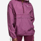 Champion Women's Packable Half Zip Windbreaker Purple Size X-Large