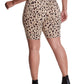 Champion Women's Authentic Printed Bike Shorts Brown Size 4X