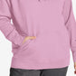Champion Women's Powerblend Logo Hoodie Pink Size 2X