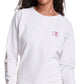 Champion Women's Powerblend Classic Crewneck Gray Size Large