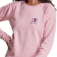 Champion Women's Powerblend Classic Crewneck Pink Size Large