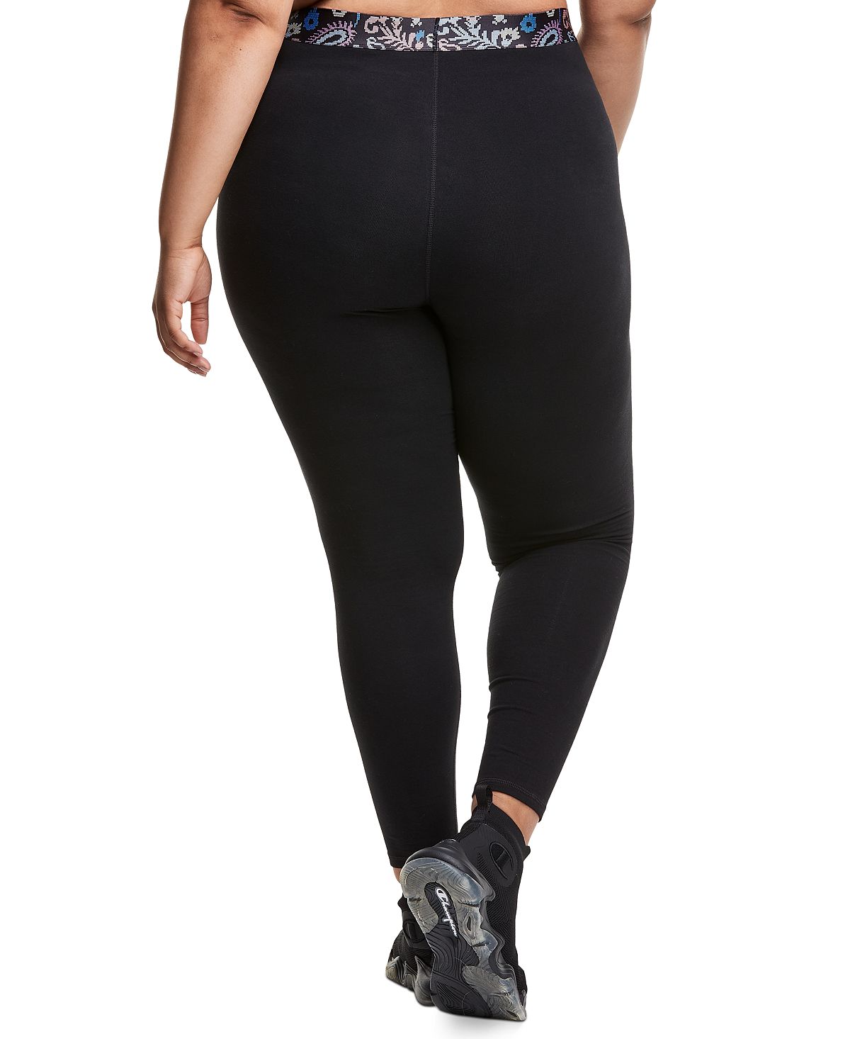Champion Women's 7/8 Leggings Black Size 1X