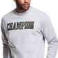 Champion Men's Powerblend Crewneck Sweatshirt Black Size Medium