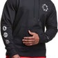 Champion Men's Powerblend Graphic Hoodie Black Size XX-Large