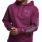 Champion Men's Powerblend Graphic Hoodie Purple Size Small