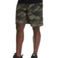 Champion Men's Mesh Print Shorts Cargo Green Size XX-Large