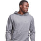 Champion Men's Standard Fit Stretch Hoodie Gray Size M